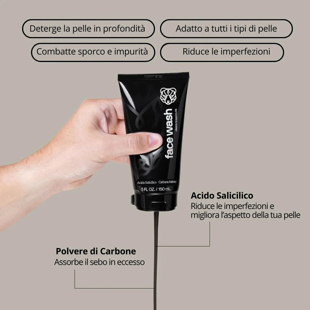 Baron Bear Clean Power Kit | Skincare uomo – BaronBear